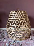 Nieuwe rieten lampenkap groot, Huis en Inrichting, Lampen | Lampenkappen, Ophalen, Bruin, Rond, Nieuw