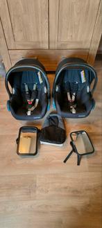 Maxi cosi cabrio fix met spiegels, Ophalen of Verzenden, Zo goed als nieuw, Maxi-Cosi, Isofix