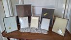 Oude foto lijstjes jaren 50/60/70 beschrijving eerst lezen❗, Ophalen of Verzenden, Gebruikt