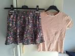 Broekrokje en shirt maat 158/164, Ophalen of Verzenden, Gebruikt, H&M, Shirt of Longsleeve