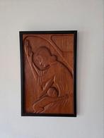 Jugendstil art nouveau snijwerk hout., Antiek en Kunst, Kunst | Beelden en Houtsnijwerken, Ophalen of Verzenden