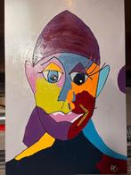 Abstract schilderij 80x120 cm, Ophalen