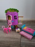 Barbie Chelsey Boomhut & Strandtent, Kinderen en Baby's, Ophalen of Verzenden, Zo goed als nieuw