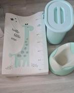 Verzorgingskussen, luieremmer Bébé-Jou en plaspotje Beaba, Kinderen en Baby's, Babyvoeding en Toebehoren, Ophalen of Verzenden