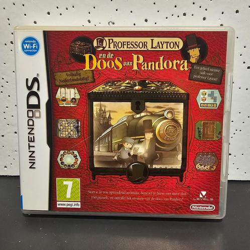Nintendo DS Game | Professor Layton en de Doos van Pandora, Spelcomputers en Games, Games | Nintendo DS, Zo goed als nieuw