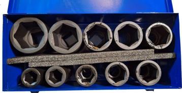 Krachtdoppen 1" - 10dlg. Groot – Nieuw beschikbaar voor biedingen