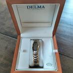 Delma Swiss Made dameshorloge, Overige merken, Staal, Staal, Ophalen of Verzenden