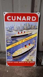 10 emaille borden Holland America Line voor maar 150,-, Reclamebord, ., Nieuw, Ophalen of Verzenden