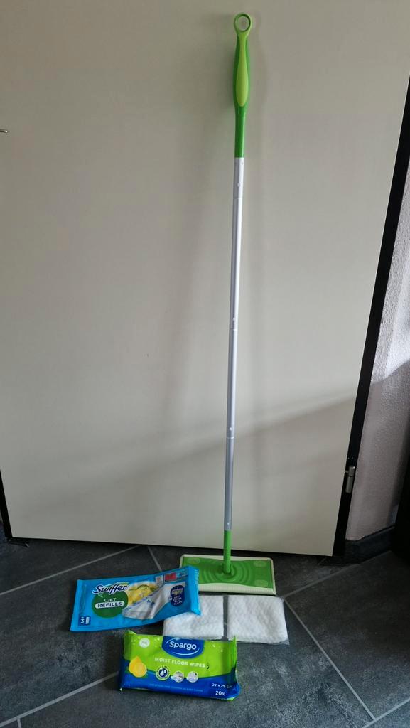 Swiffer Starterspakket Nieuw met Doekjes, Huis en Inrichting, Schoonmaakartikelen, Mop of Dweil, Ophalen of Verzenden