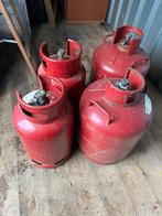 Lege gasflessen, Ophalen, Gebruikt, Gas, Vloer