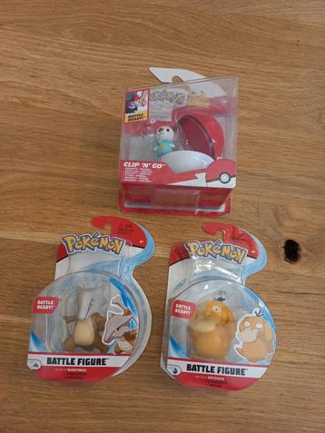 3 pokemon battle figures nieuw beschikbaar voor biedingen