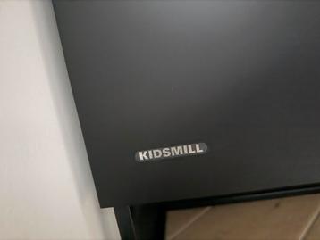 Kidsmill kinderbed en kast - Zwart - Zo goed als nieuw beschikbaar voor biedingen