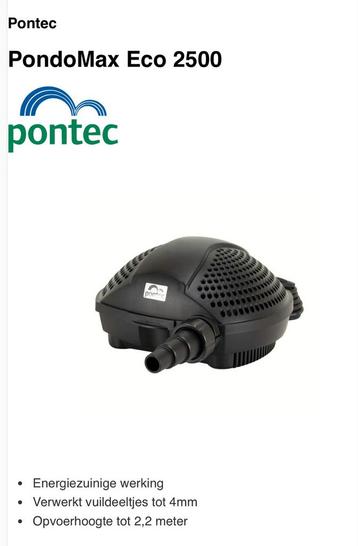 Pontec PondoMax Eco 2500 Vijverpomp - Nieuw! beschikbaar voor biedingen