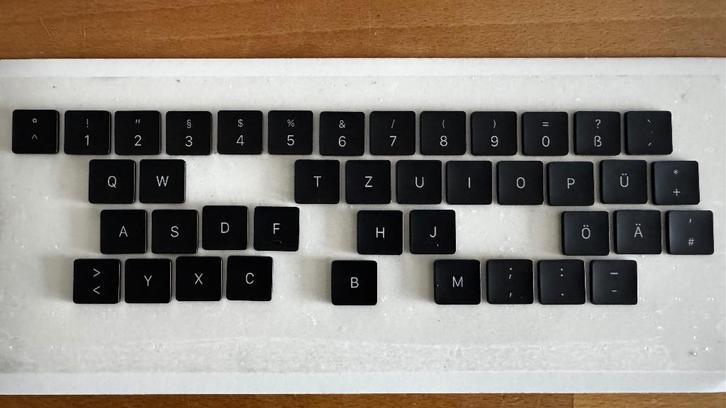 Toetsen/Keys Macbook 12 inch 2016/2017 a1534, Computers en Software, Apple Macbooks, Nieuw, MacBook, 12 inch, Minder dan 2 Ghz