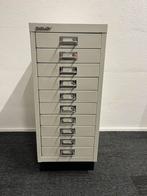 Vintage Bisley metalen ladekast . 10 lades ., Huis en Inrichting, Kasten | Ladekasten, Ophalen, 5 laden of meer, Zo goed als nieuw