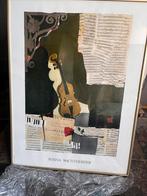 Ingelijste Rosina Wachtmeister met  lijst 60 bij 80 cm, Antiek en Kunst, Kunst | Litho's en Zeefdrukken, Ophalen of Verzenden