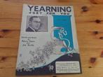 Yearning just for you - benny davis and joe burke, Zang, Gebruikt, Ophalen of Verzenden, Artiest of Componist