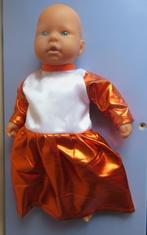 Chou  Chou pop 36c poppenkleertjes poppenkleding feestjurk13, Ophalen of Verzenden, Nieuw, Babypop