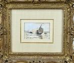Gerhard Morgenstjerne Munthe, Bomschuit op zee, Antiek en Kunst, Ophalen of Verzenden