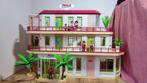 Playmobil hotel met extra verdieping en kinderdisco, Gebruikt, Ophalen