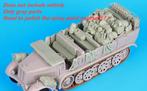 H-73,RESIN STOWAGE SET 1-35,German Sdkfz 7, 8-Ton Halftrack, Hobby en Vrije tijd, Modelbouw | Auto's en Voertuigen, Verzenden
