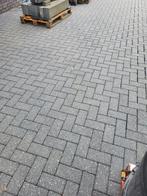 42 m2 Kijlstra klinkers zwart/antraciet., Ophalen, Klinkers, Zo goed als nieuw, 10 m² of meer