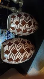 Twee vazen, Huis en Inrichting, Ophalen, Gebruikt, Overige kleuren, Glas