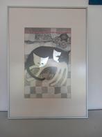 Rosina Wachtmeister - Twee Poezen, Antiek en Kunst, Ophalen