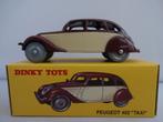 Peugeot 402 TAXI geel/bruin nr: 24L van Dinky Toys 1/43, Ophalen of Verzenden, Nieuw, Auto, Dinky Toys