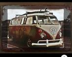 Wandplaat VOLKSWAGEN T1 BUS  NIEUW, Ophalen of Verzenden, Nieuw, Auto's