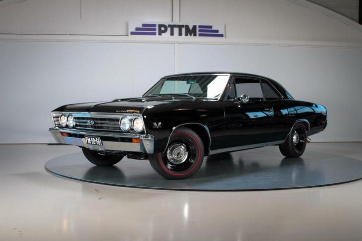 1967 Chevrolet Chevelle SS, Auto's, Oldtimers, Bedrijf, Te koop, Lederen bekleding, Chevrolet, Benzine, Overige carrosserieën