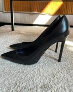 Saint Laurent zwarte lederen hakken, Zwart, Saint Laurent, Ophalen of Verzenden, Schoenen met hoge hakken