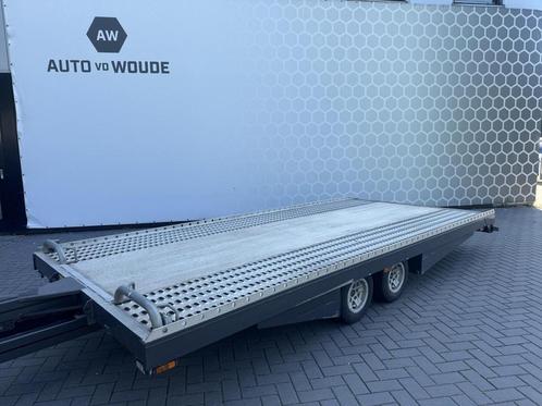 Tijhof TA30-ANN-SPORT Autotransport Aluminium trailer 3000kg, Auto diversen, Aanhangers en Bagagewagens, Gebruikt