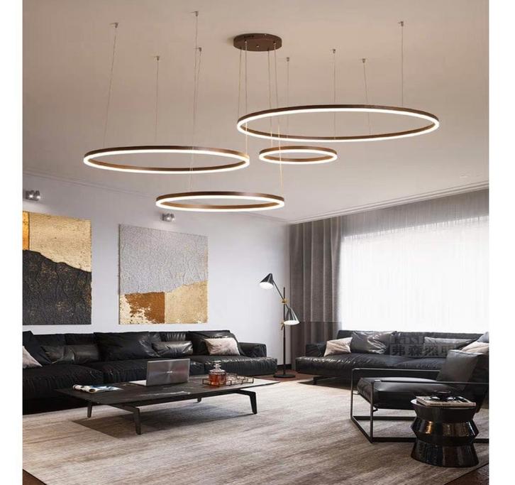 NieuwModerne LED Hanglamp Kroonluchter Dimbaar Leidschendam!, Huis en Inrichting, Lampen | Hanglampen, Nieuw, 75 cm of meer, Ophalen