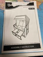 Outsunny Dubbele ligstoel., Ophalen, Nieuw, Rotan