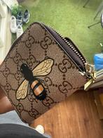 Gucci Bee Portemonnee - Zonder Doos, Overige merken, Gebruikt, Bruin, Ophalen of Verzenden