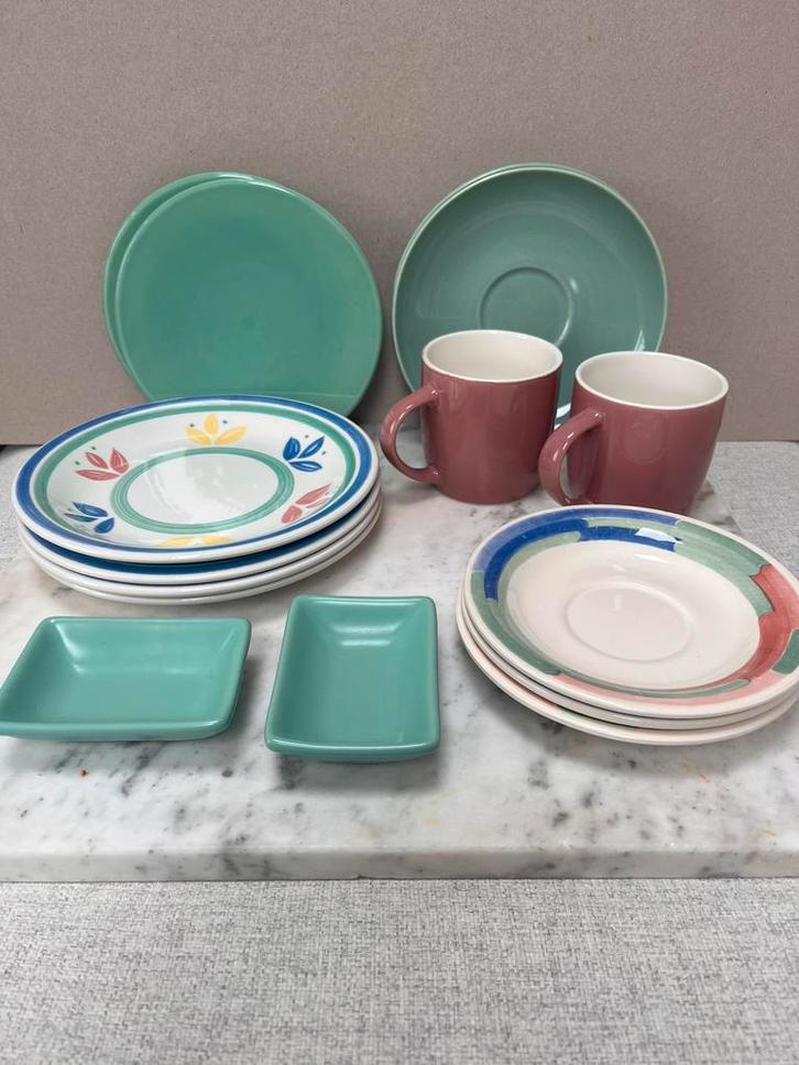 Serviesgoed diversen, Huis en Inrichting, Keuken | Servies, Gebruikt, Kop(pen) en/of Schotel(s), Overige stijlen, Porselein, Ophalen