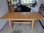 Ikea eettafel, blank hout, 50 tot 100 cm, Gebruikt, Rechthoekig, Ophalen