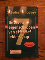 De zeven eigenschappen van effectief leiderschap, Ophalen of Verzenden, Zo goed als nieuw, Stephen R. Covey