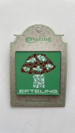 Efteling pin Efteling paddenstoel op kaartje, Ophalen of Verzenden, Nieuw, Button of Speldje
