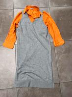 MANGO GRIJZE GEBREIDE SPENCER JURK LANGE MAXIJURK MAAT M, Kleding | Dames, Maat 38/40 (M), Mango, Ophalen of Verzenden, Zo goed als nieuw