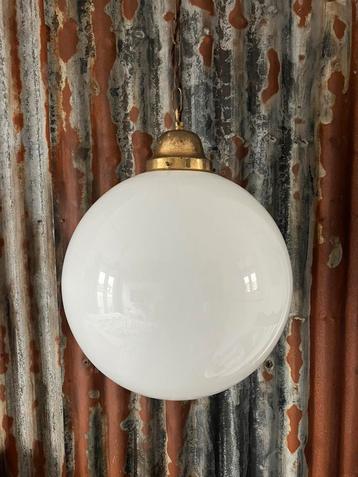 Hanglamp Schoollamp Kerklamp antiek beschikbaar voor biedingen
