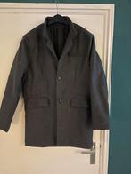 Grijze 3/4 herenjas maat L, Ophalen of Verzenden, Zo goed als nieuw, Maat 48/50 (M), Grijs