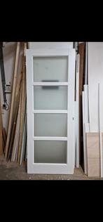 Paneeldeur stomp, Doe-het-zelf en Verbouw, Deuren en Horren, Ophalen, Glas, Binnendeur, 200 tot 215 cm