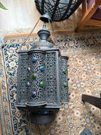 Grote Marokkaanse hanglamp, 76/90 cm hoog, Ophalen, Zo goed als nieuw, Metaal