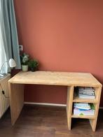 Stevig houten bureau van steigerhout, Ophalen, Gebruikt