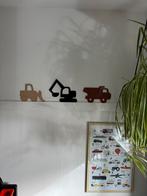 Muurdecoratie voertuigen kinderkamer hout, Ophalen of Verzenden, Zo goed als nieuw, Wanddecoratie