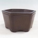 ongeglazuurde bonsaischaal 13x12x7cm, nieuw en ongebruikt, Schoolkade 33, Minder dan 30 cm, Rond, Nieuw