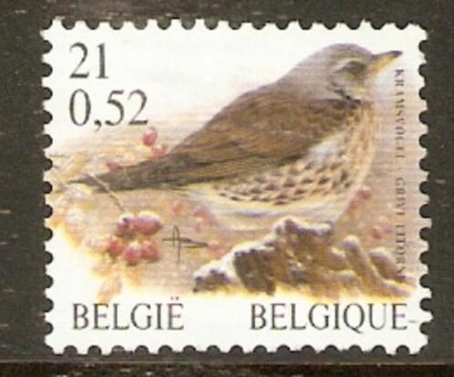 België 2001   Vogel   Kramsvogel   3037   (Pfr), Postzegels en Munten, Postzegels | Europa | België, Postfris, Verzenden
