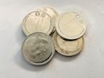 5 x tien euro munt 2002, Setje, Koningin Beatrix, Zilver, Euro's